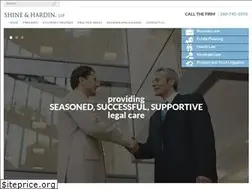 Sites similar to shineandhardinlaw.com