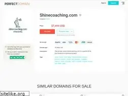 Sites similar to shinecoaching.com
