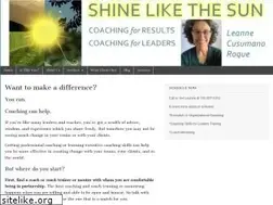 Sites similar to shinelikethesun.com