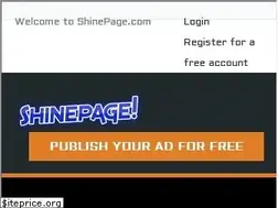 Sites similar to shinepage.com