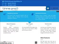 Sites similar to shineprofacilities.in