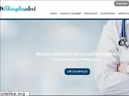 Sites similar to shinglesalert.com