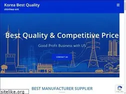 Sites similar to shinhwaelectric.com