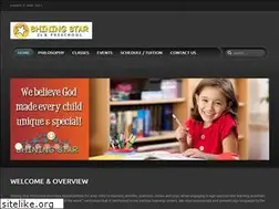 Sites similar to shiningstarpreschool.org