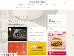 Sites similar to shinsegaefood.com