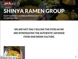 Sites similar to shinyaramen.com.au