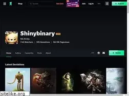Sites similar to shinybinary.deviantart.com