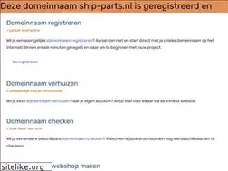 Sites similar to ship-parts.nl
