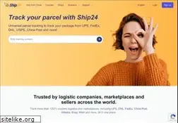 Sites similar to ship24.com