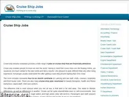 Sites similar to shipcruisejob.com