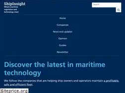 Sites similar to shipinsight.com