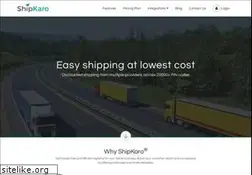 Sites similar to shipkaro.com