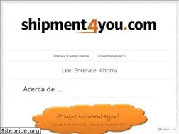 Sites similar to shipment4you.wordpress.com