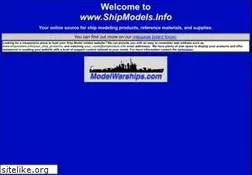 Sites similar to shipmodels.info
