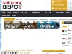 Sites similar to shipnboxdepot.com