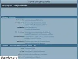 Sites similar to shipping-container-info.com