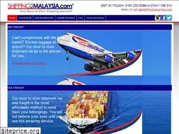 Sites similar to shipping2malaysia.com