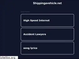Sites similar to shippingavehicle.net