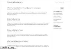 Sites similar to shippingcontainers.co.za