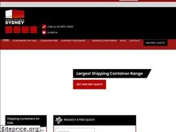 Sites similar to shippingcontainerssydney.com.au