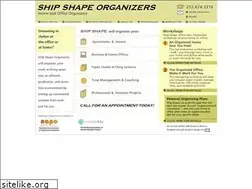 Sites similar to shipshapeorganizers.com