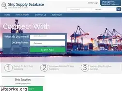 Sites similar to shipsupplydatabase.com