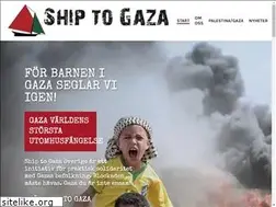 Sites similar to shiptogaza.se