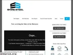 Sites similar to shiresteel.com.au