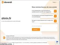 Sites similar to shirin.fr