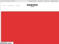 Sites similar to shirtate.com