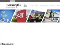 Sites similar to shirtbox.eu