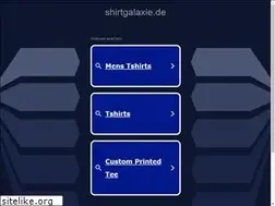 Sites similar to shirtgalaxie.de