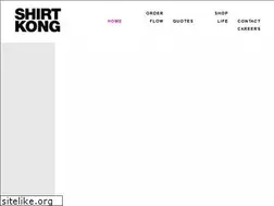Sites similar to shirtkong.com