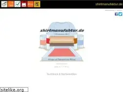 Sites similar to shirtmanufaktur.de