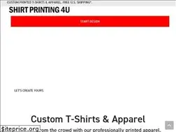 Sites similar to shirtprinting4u.com