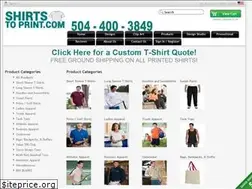 Sites similar to shirtstoprint.com