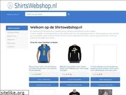 Sites similar to shirtswebshop.nl