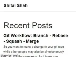 Sites similar to shitalshah.com