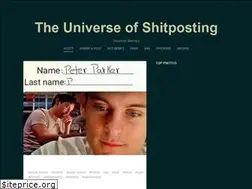 Sites similar to shitpostinguniverse.com