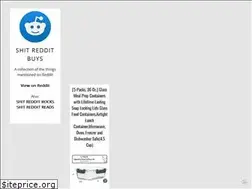 Sites similar to shitredditbuys.com