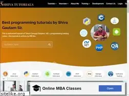 Sites similar to shivatutorials.com
