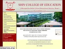 Sites similar to shivcollegeofeducation.com