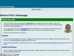 Sites similar to shlomifish.org