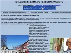 Sites similar to shlomohsherman.com