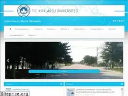 Sites similar to shmyo.klu.edu.tr