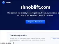 Sites similar to shnoblift.com