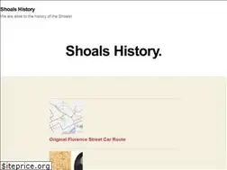 Sites similar to shoalshistory.com