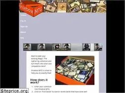 Sites similar to shoeboxmtg.com