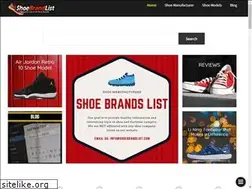 Sites similar to shoebrandlist.com