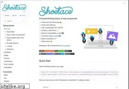 Sites similar to shoelace.style